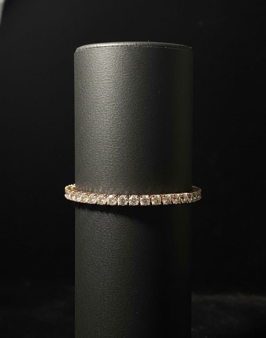 Rose Gold Crystal Bracelet
