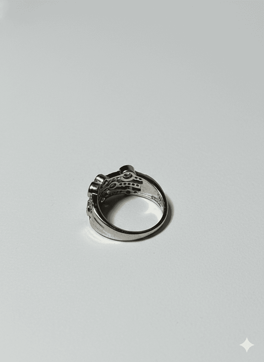 Silver Bubble Ring