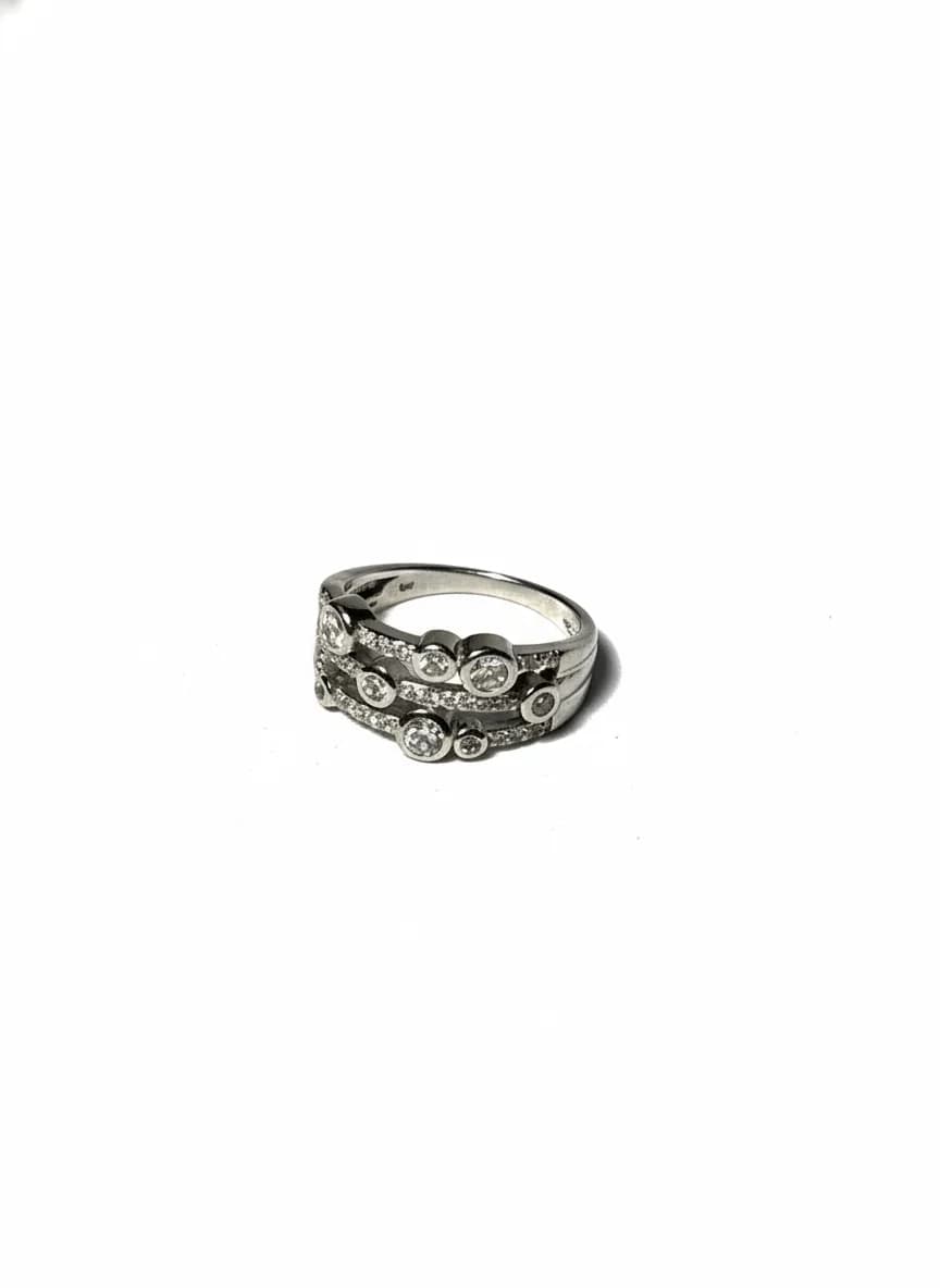 Silver Bubble Ring