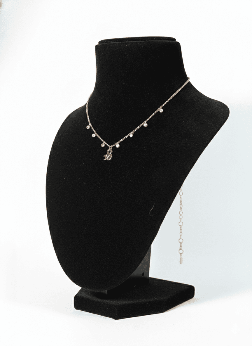 & Symbol Rose Gold Chain Necklace