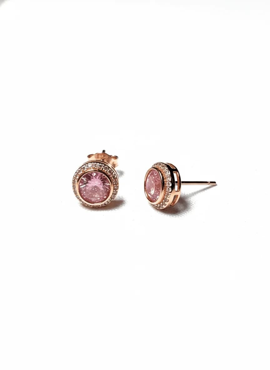 Rose Night Earrings
