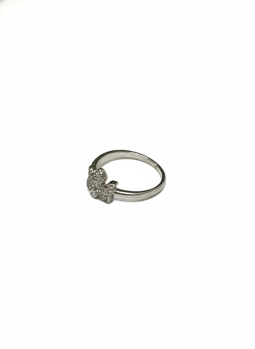 Silver Crown Ring