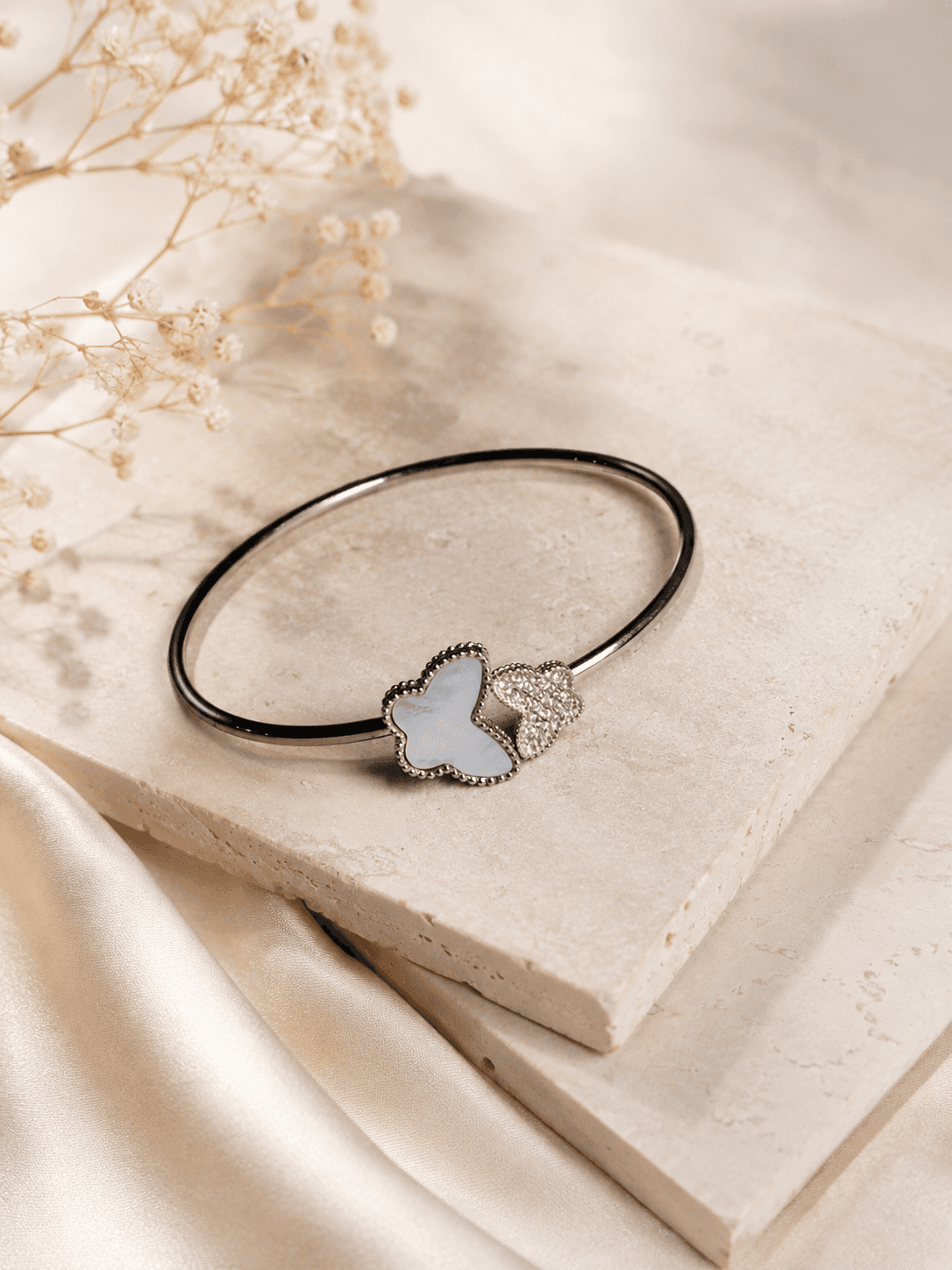 Elegant Butterfly Crystal Bracelet