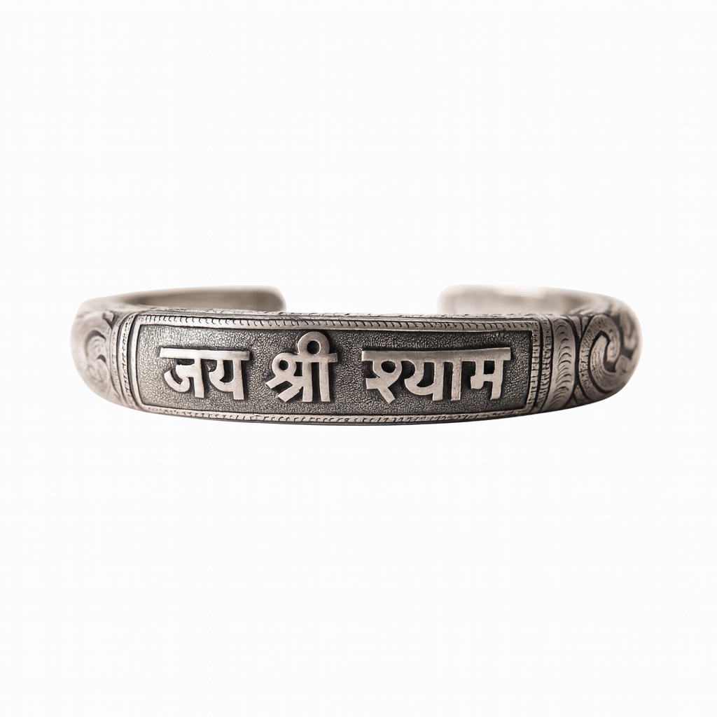 Jay Shree Shyam Mens's Oxidised kada