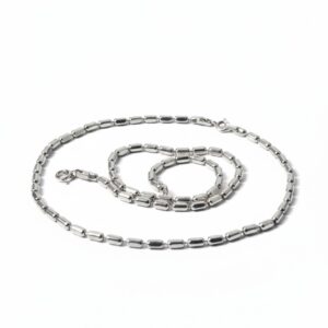 Fashion Frill Silver-Plated anklet
