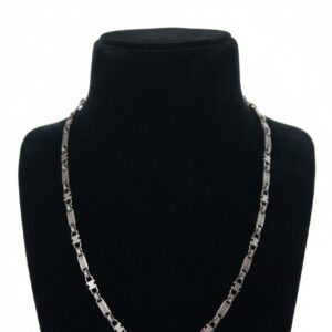 Pure Silver Strip Chain