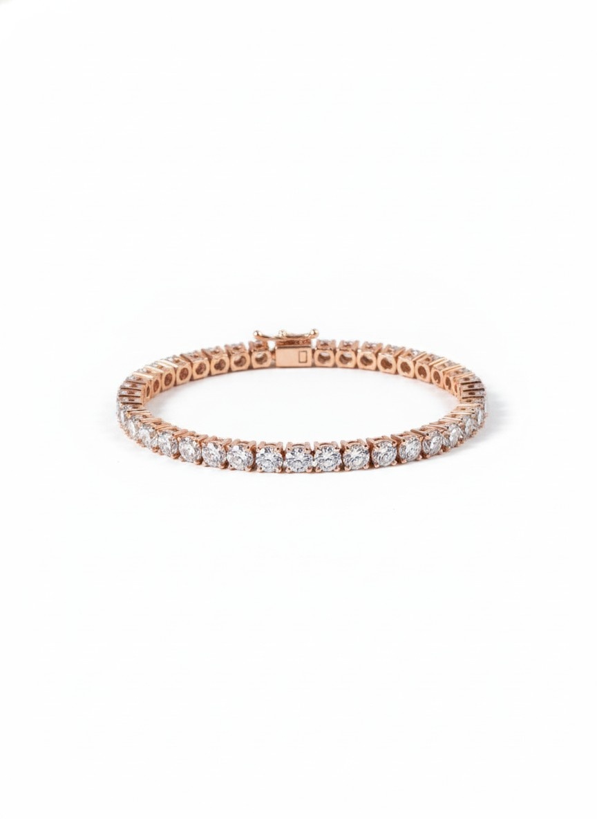 Rose Gold Crystal Bracelet