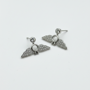 Silver Wing Earrings