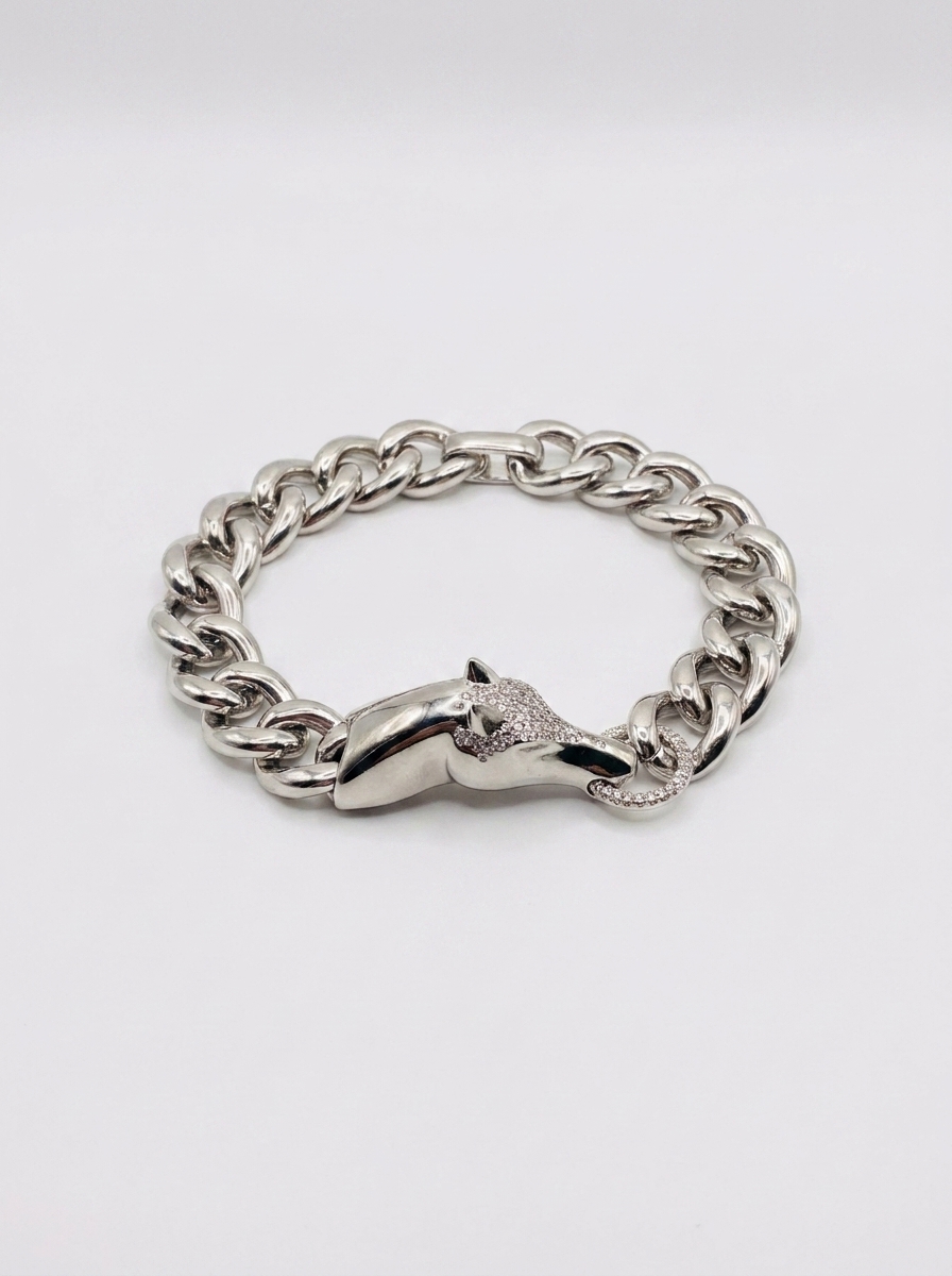 Luxury Panther Link Bracelet
